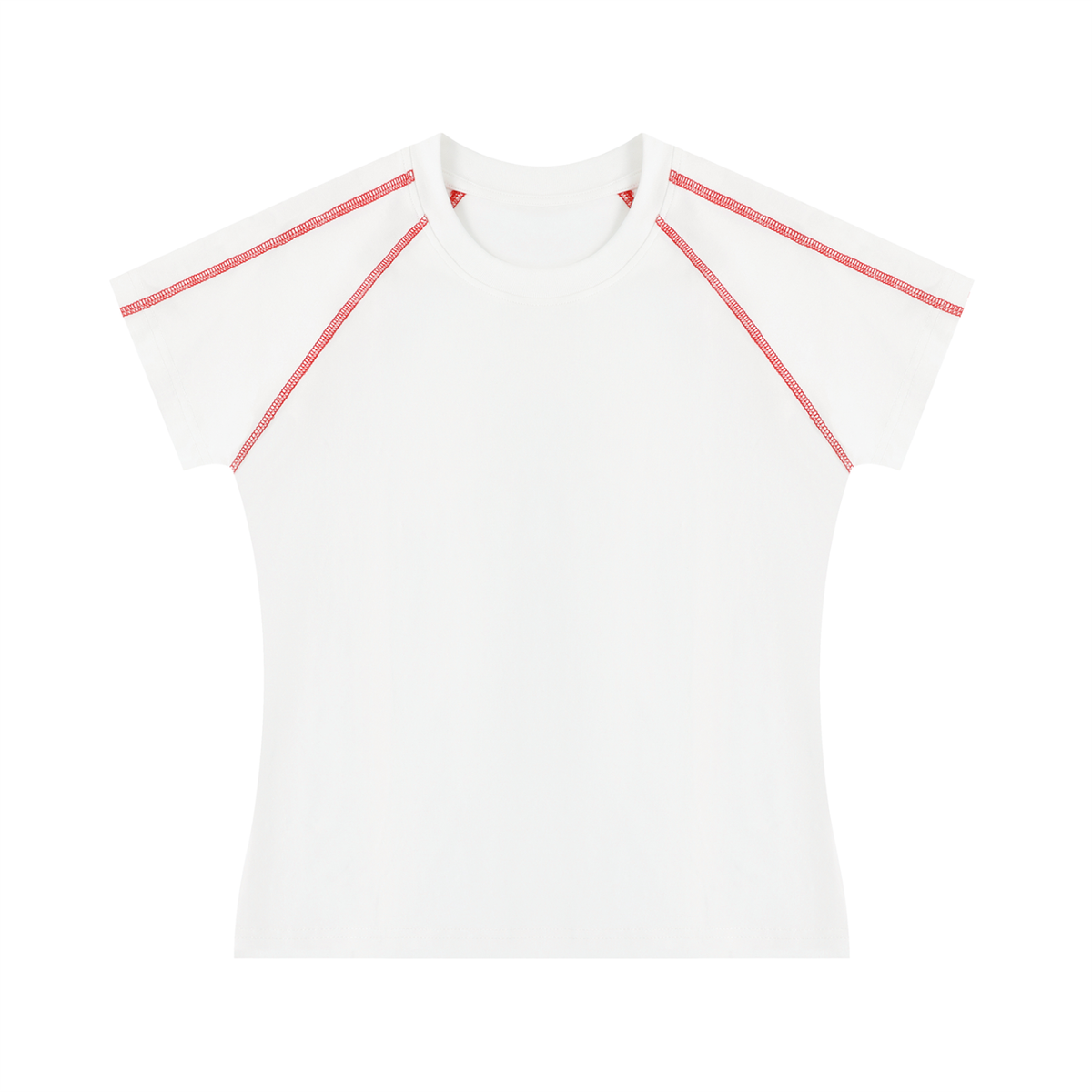 Women's Contrast Stitch Raglan T-Shirt