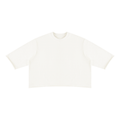 Unisex Mineral Wash Raw Hem Boxy T-Shirt