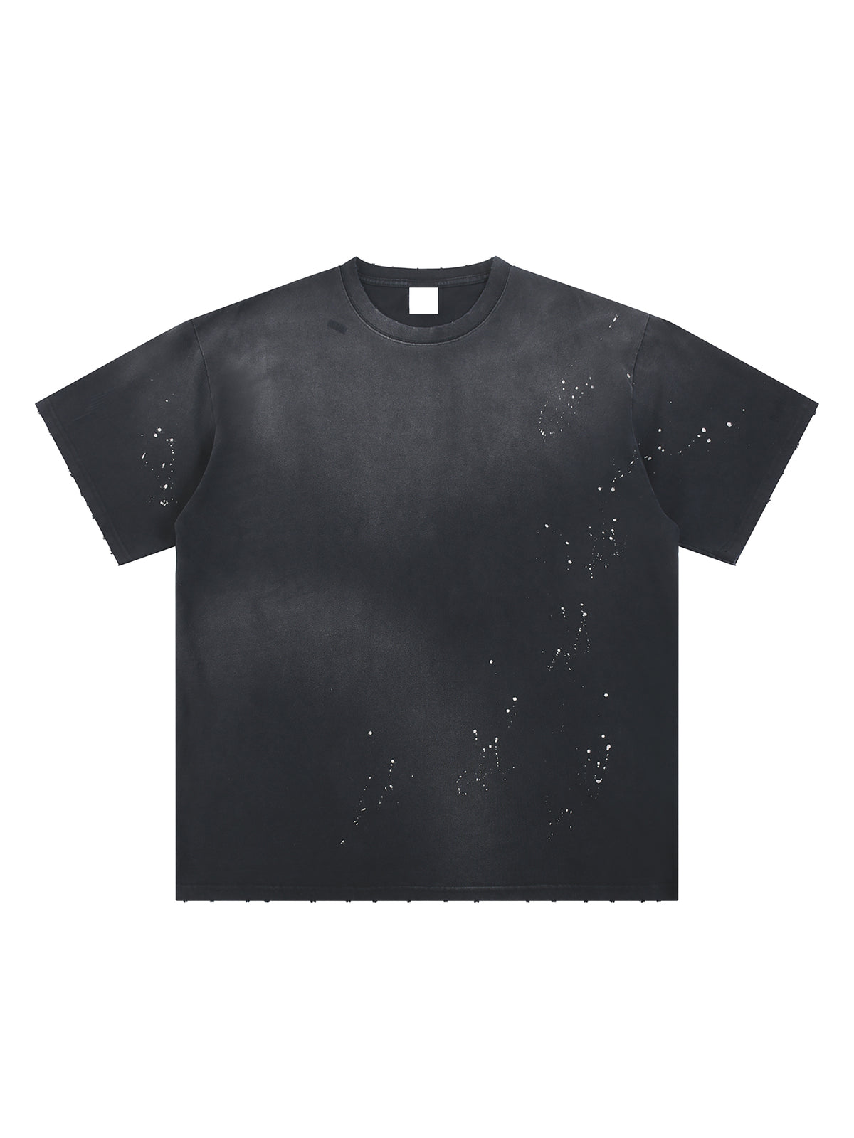 Hand-Frayed Sunfade Paint Splatter T-Shirt gallery view