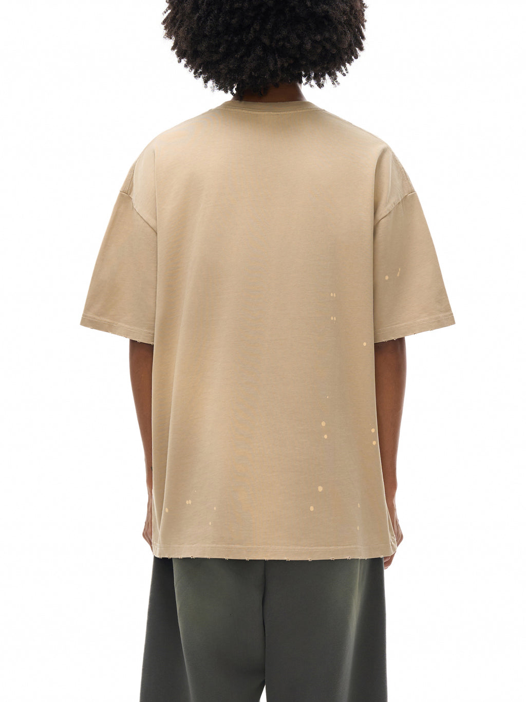 Hand-Frayed Sunfade Paint Splatter T-Shirt gallery view