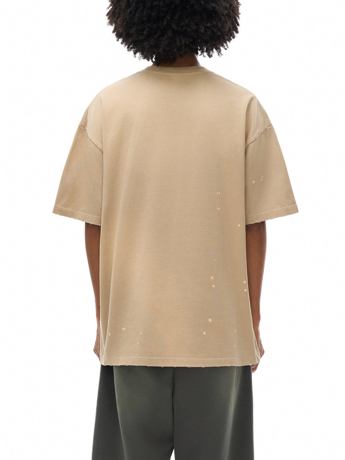 Hand-Frayed Sunfade Paint Splatter T-Shirt gallery view