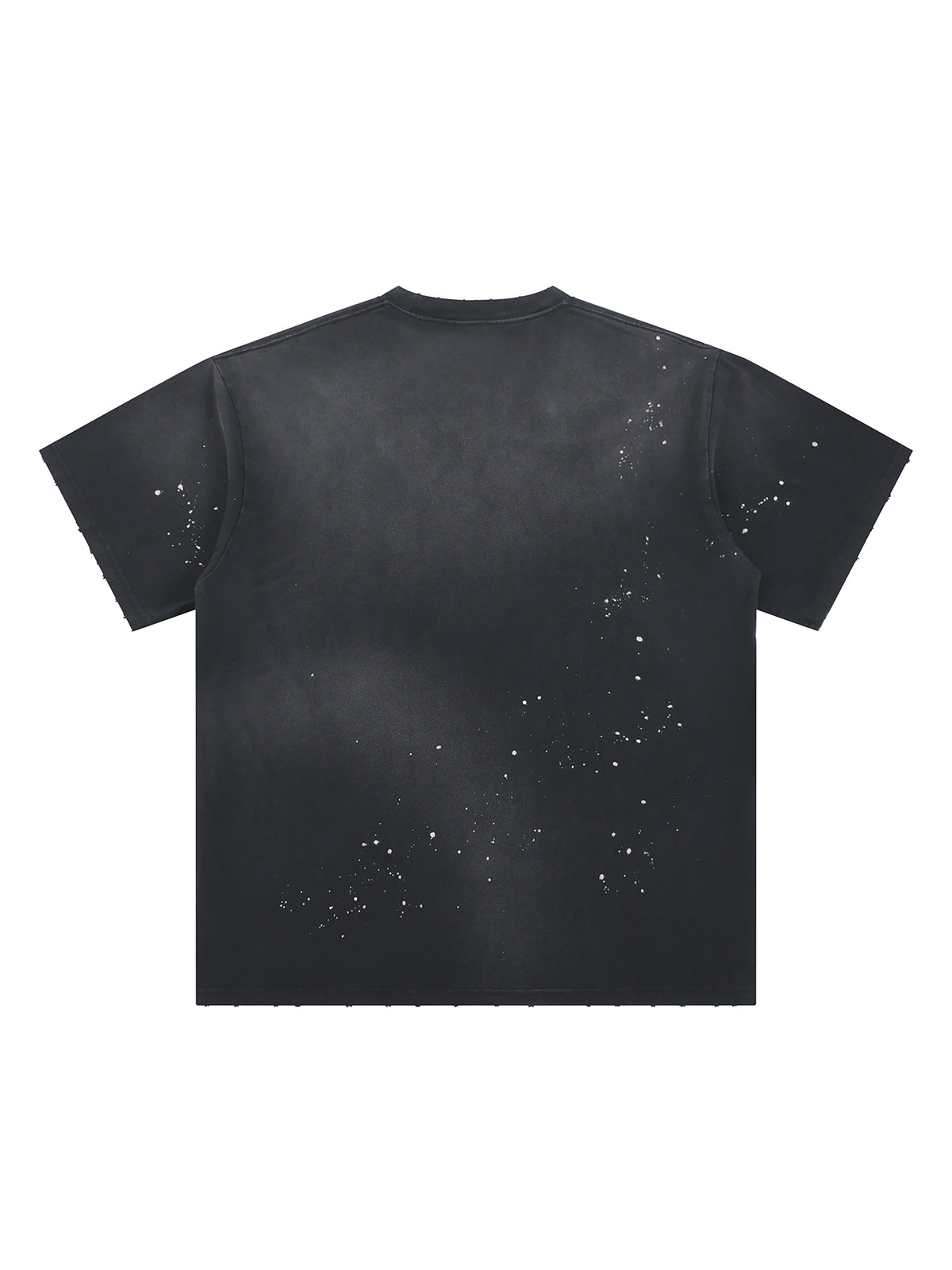 Hand-Frayed Sunfade Paint Splatter T-Shirt gallery view