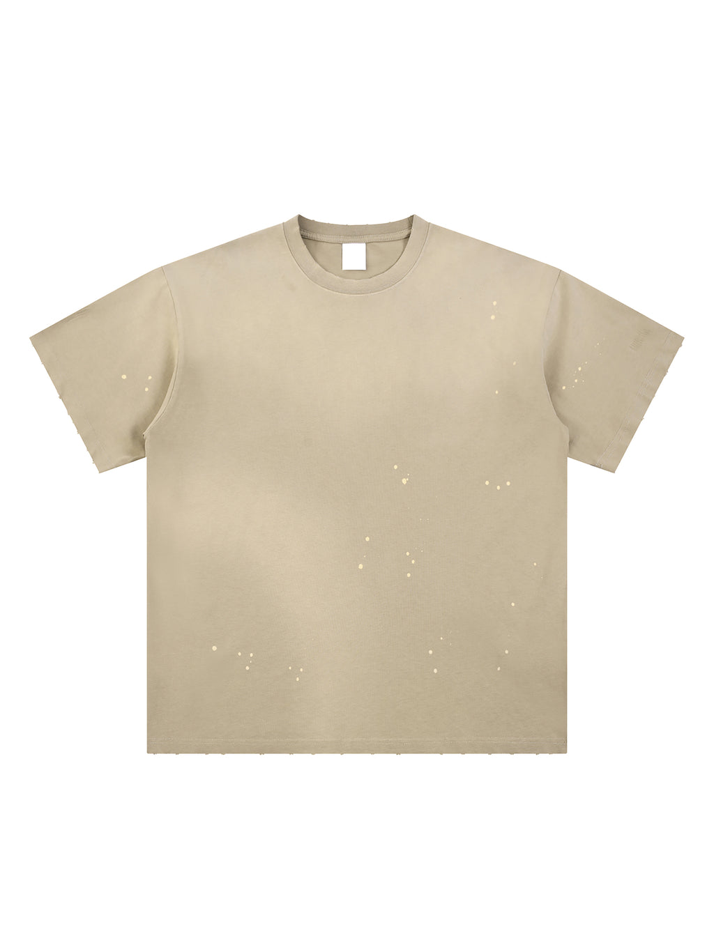 Hand-Frayed Sunfade Paint Splatter T-Shirt gallery view
