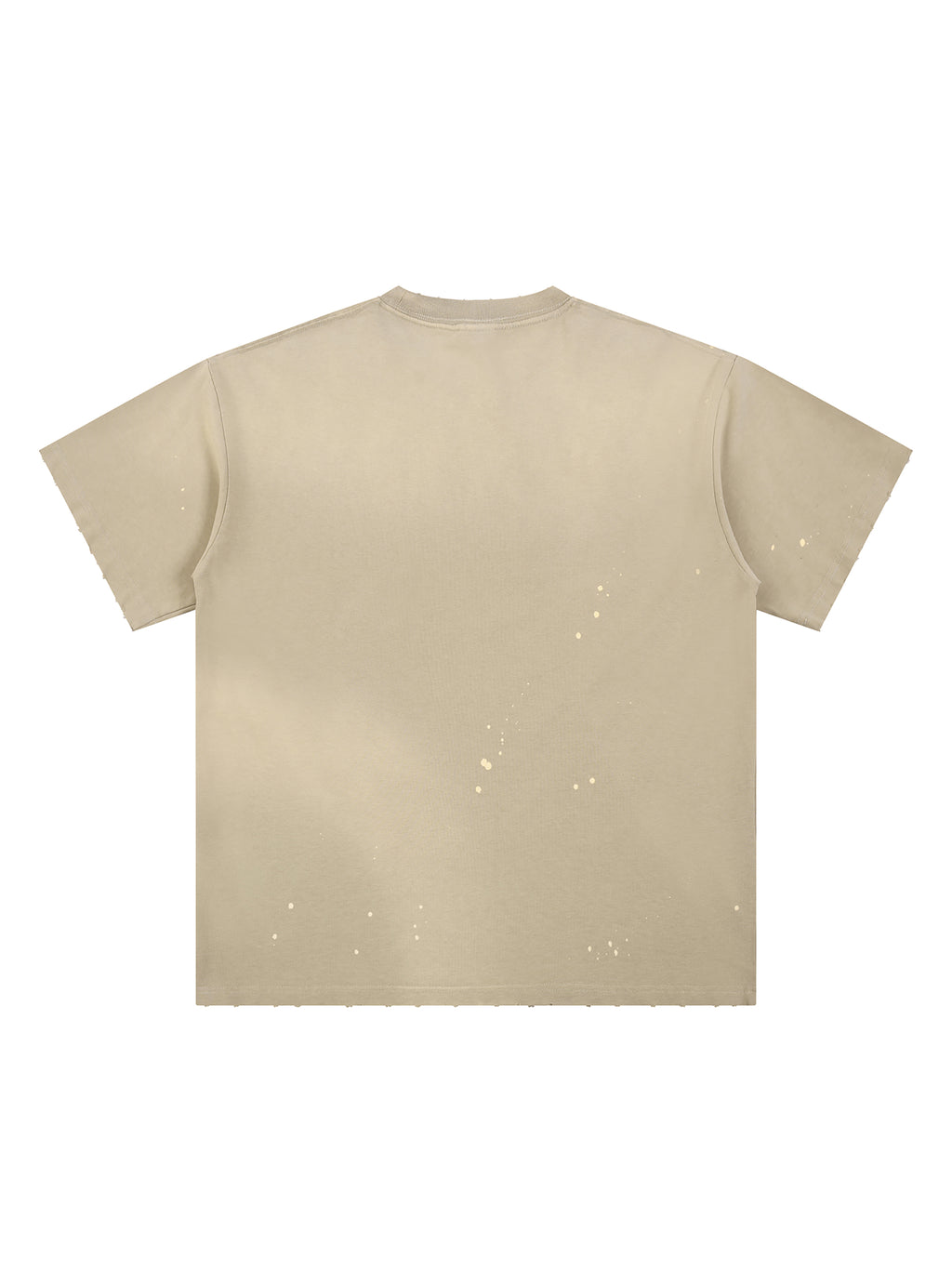 Hand-Frayed Sunfade Paint Splatter T-Shirt gallery view
