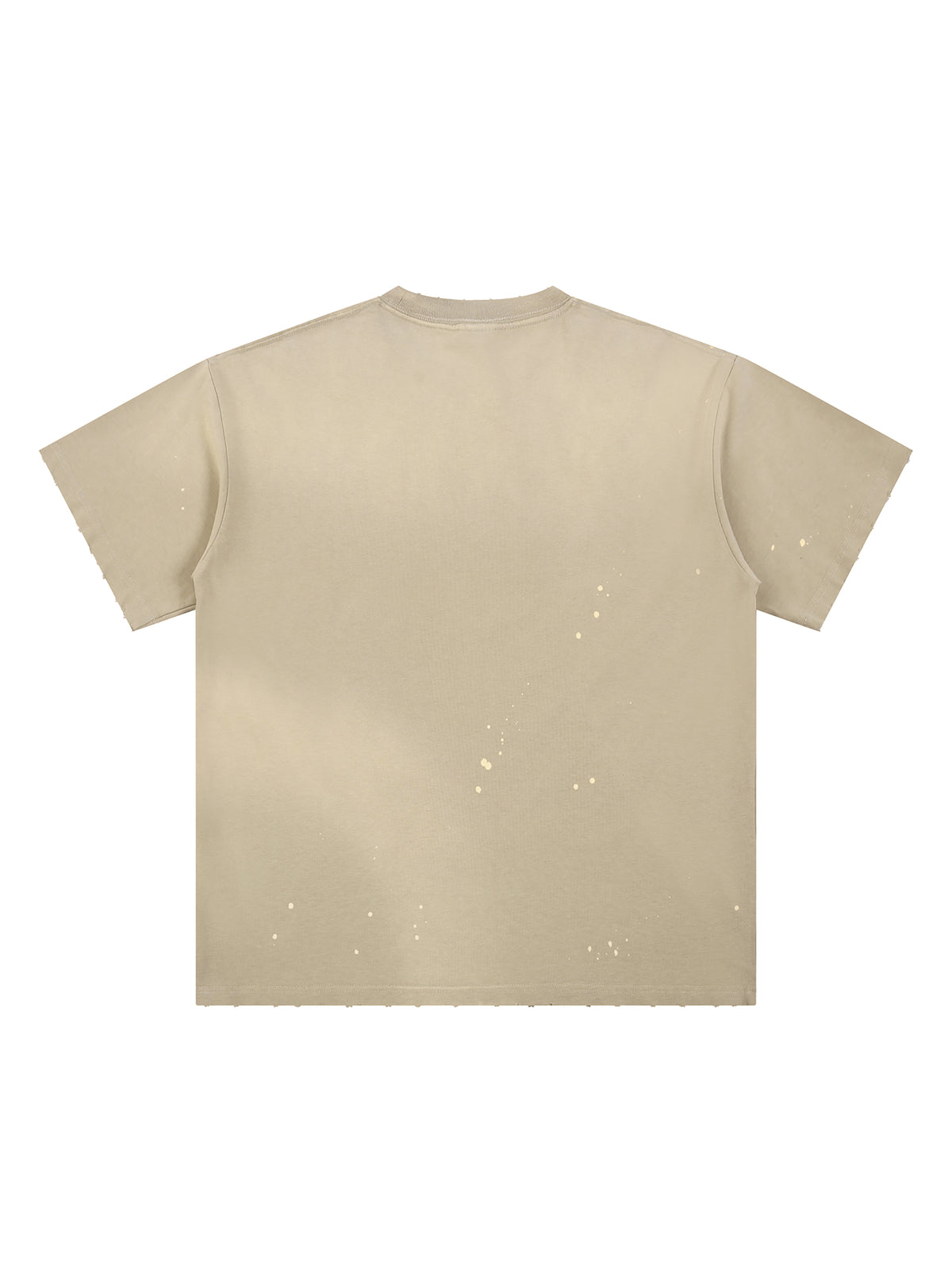 Hand-Frayed Sunfade Paint Splatter T-Shirt gallery view