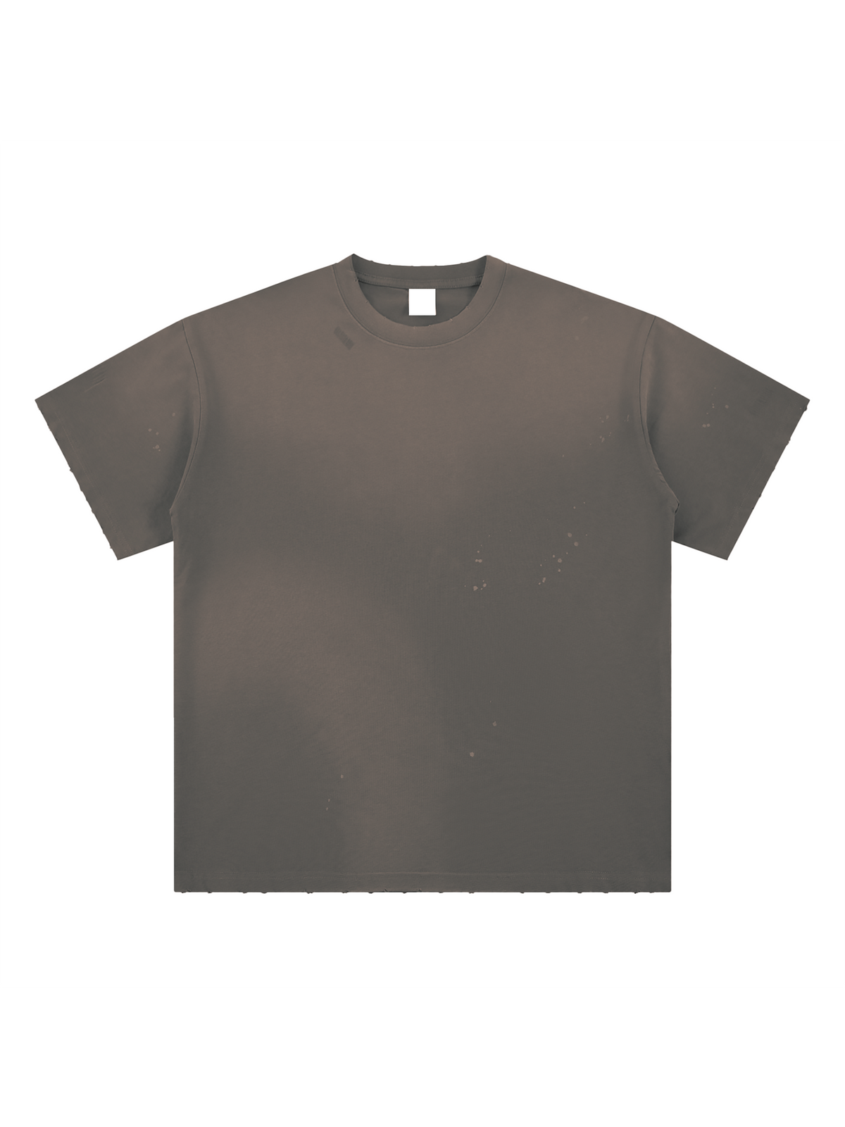 Hand-Frayed Sunfade Paint Splatter T-Shirt gallery view