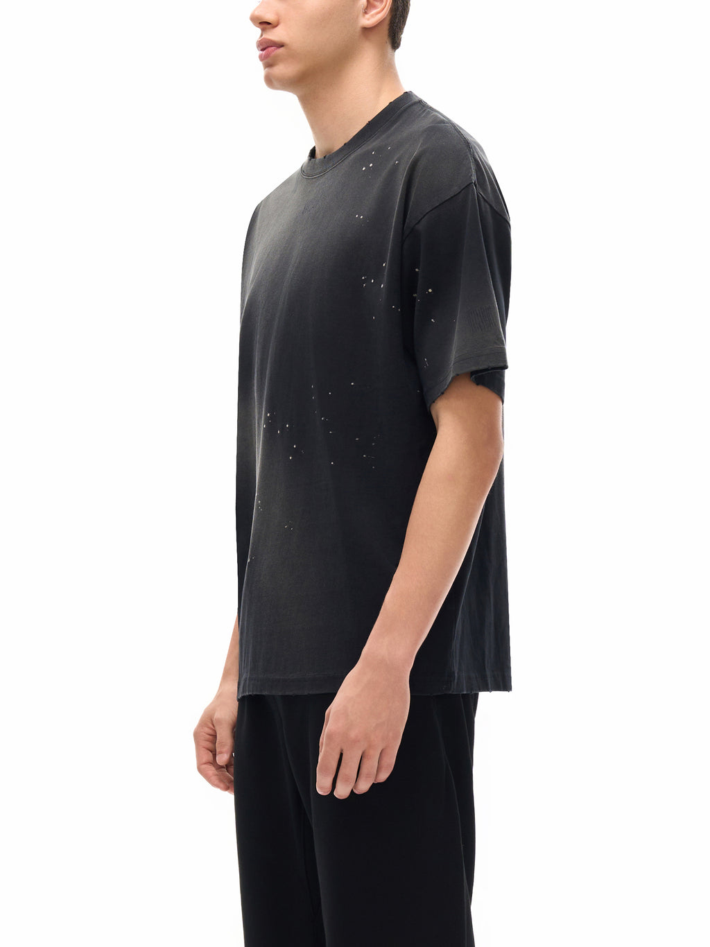 Hand-Frayed Sunfade Paint Splatter T-Shirt gallery view