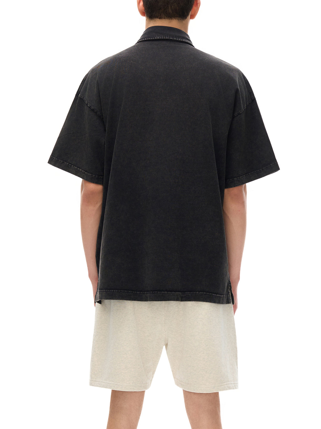 Heavyweight Snow-Washed Polo T-Shirt - image 6