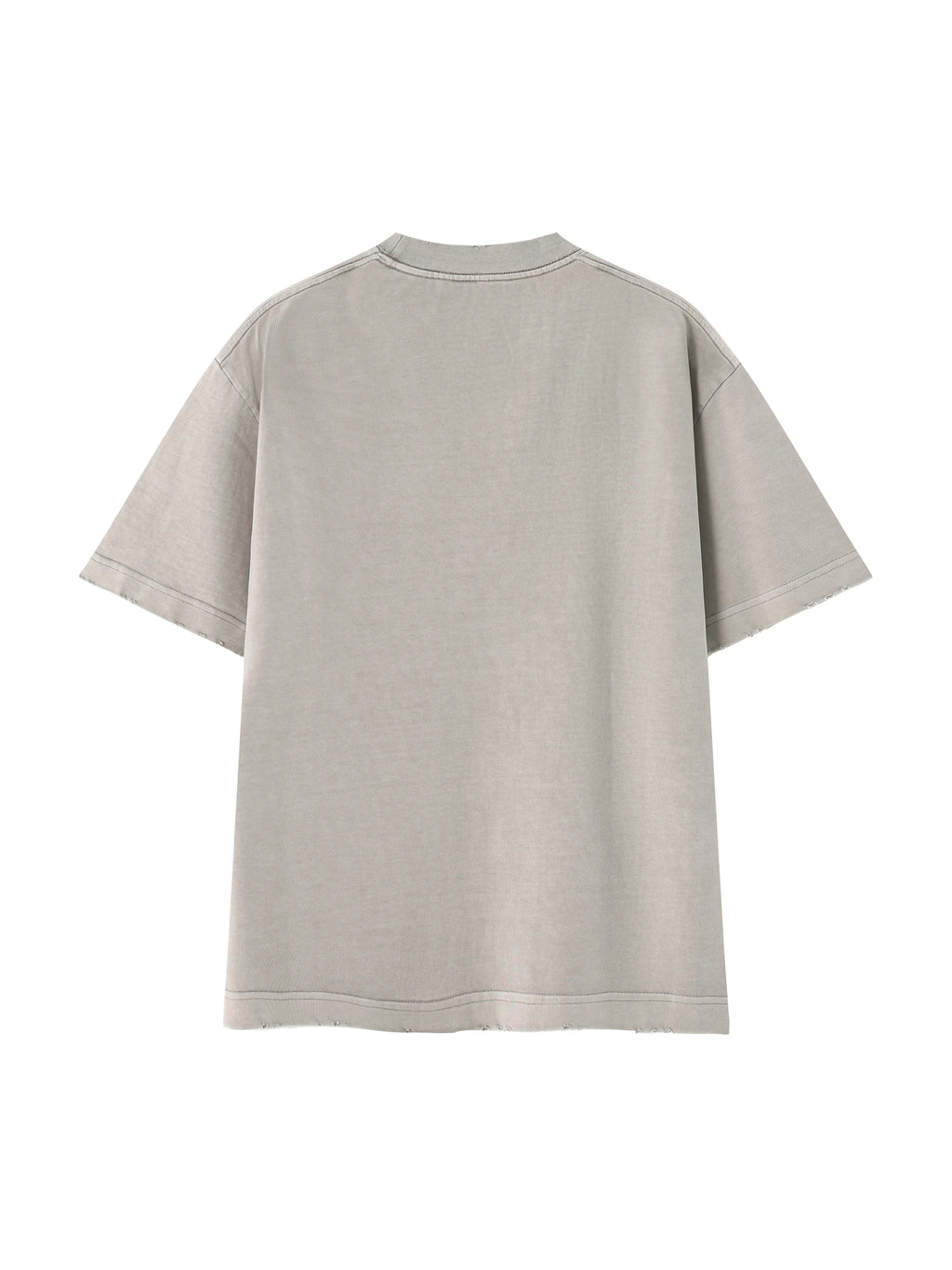 Heavyweight Vintage Washed Frayed T-Shirt gallery image 2