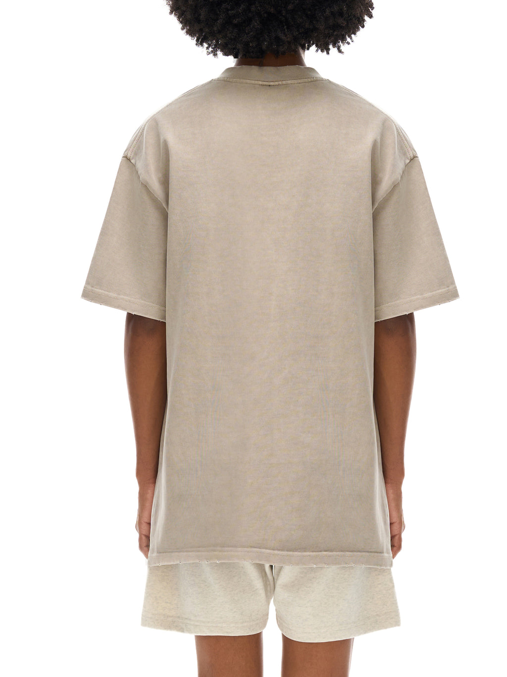 Heavyweight Vintage Washed Frayed T-Shirt gallery image 10