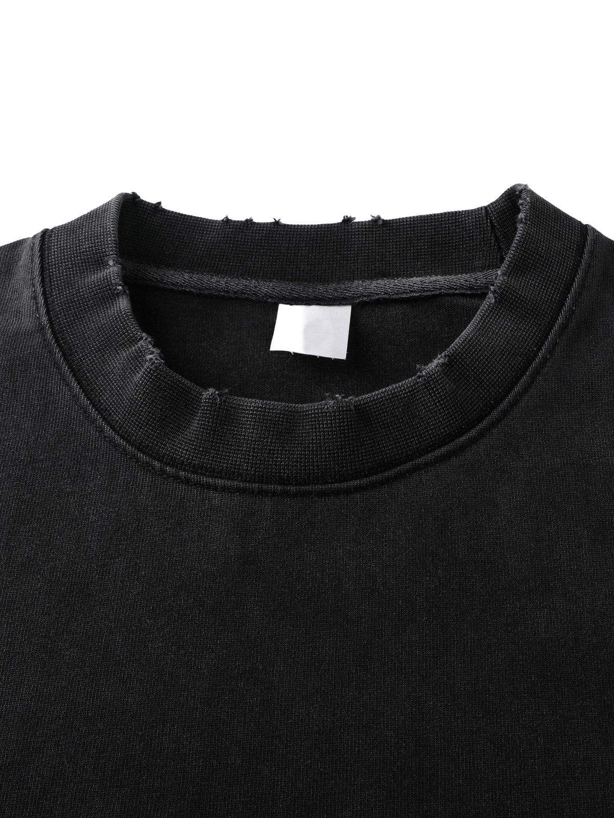 Heavyweight Vintage Washed Frayed T-Shirt gallery image 13