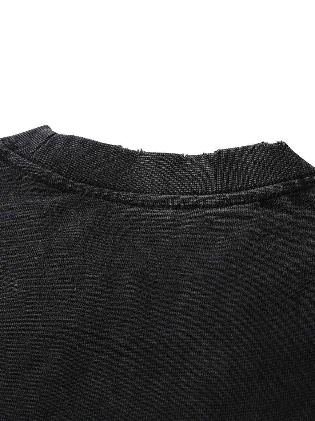Heavyweight Vintage Washed Frayed T-Shirt gallery image 15
