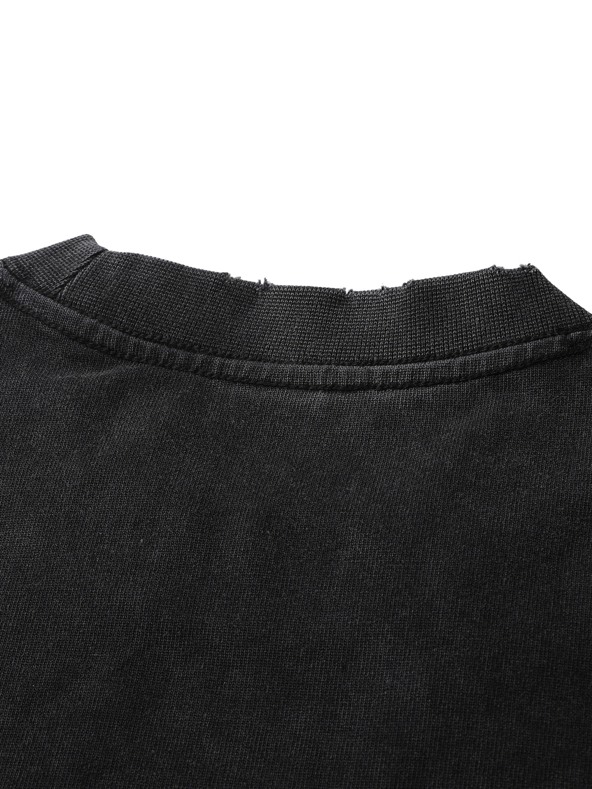 Heavyweight Vintage Washed Frayed T-Shirt gallery image 15