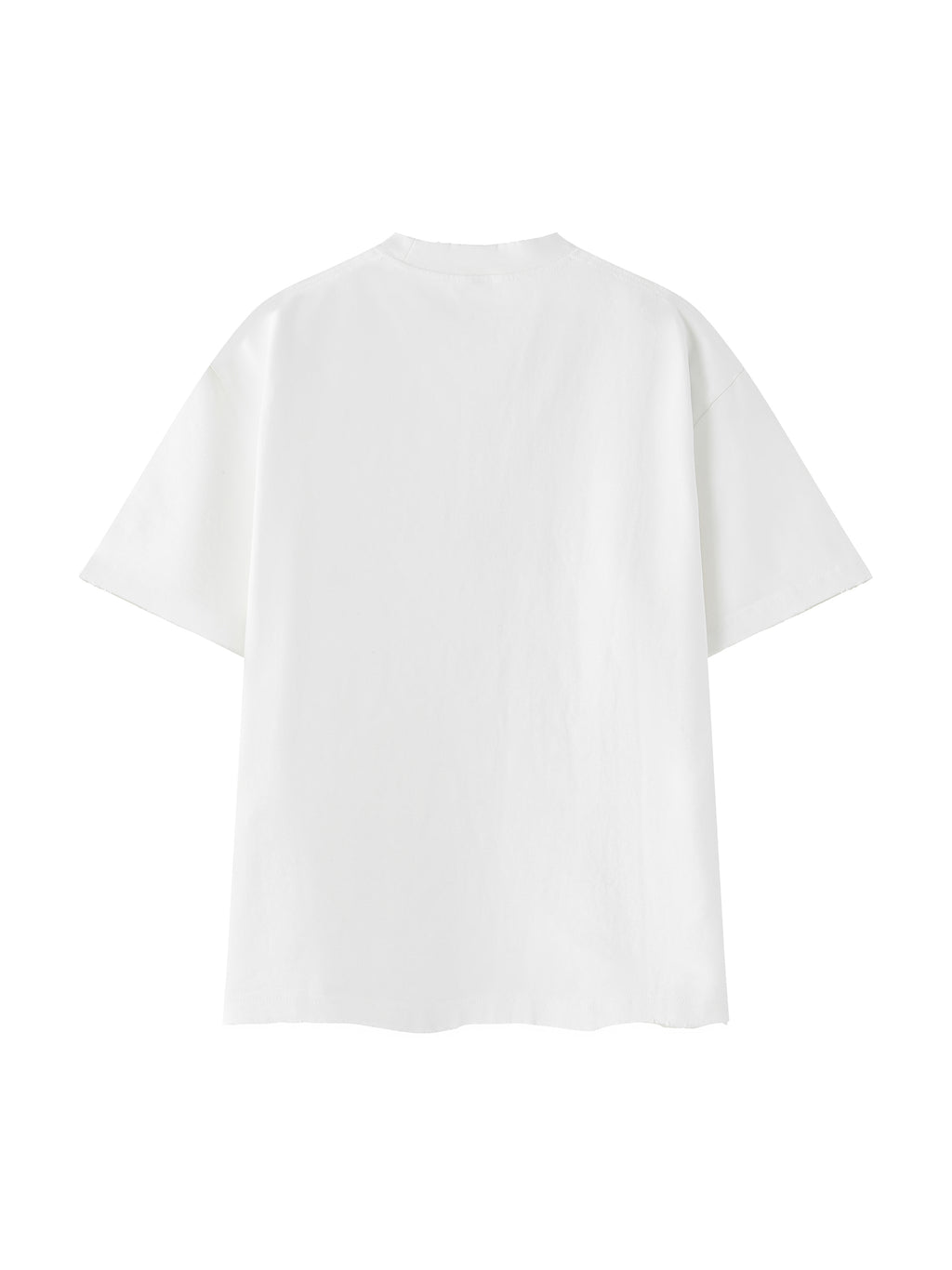 Heavyweight Vintage Washed Frayed T-Shirt gallery image 22