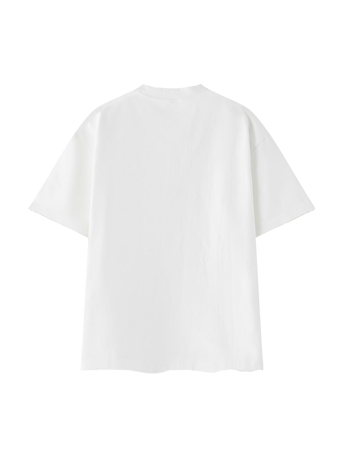 Heavyweight Vintage Washed Frayed T-Shirt gallery image 22