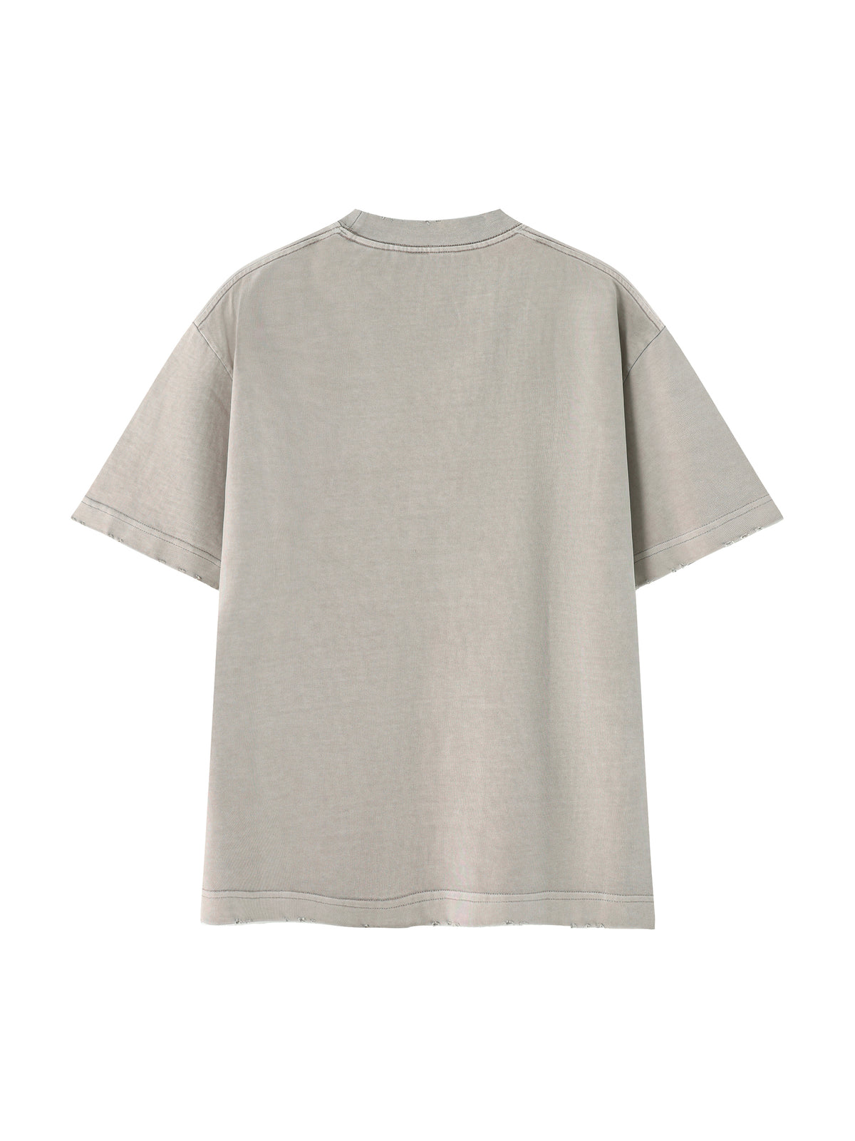 Heavyweight Vintage Washed Frayed T-Shirt gallery image 24