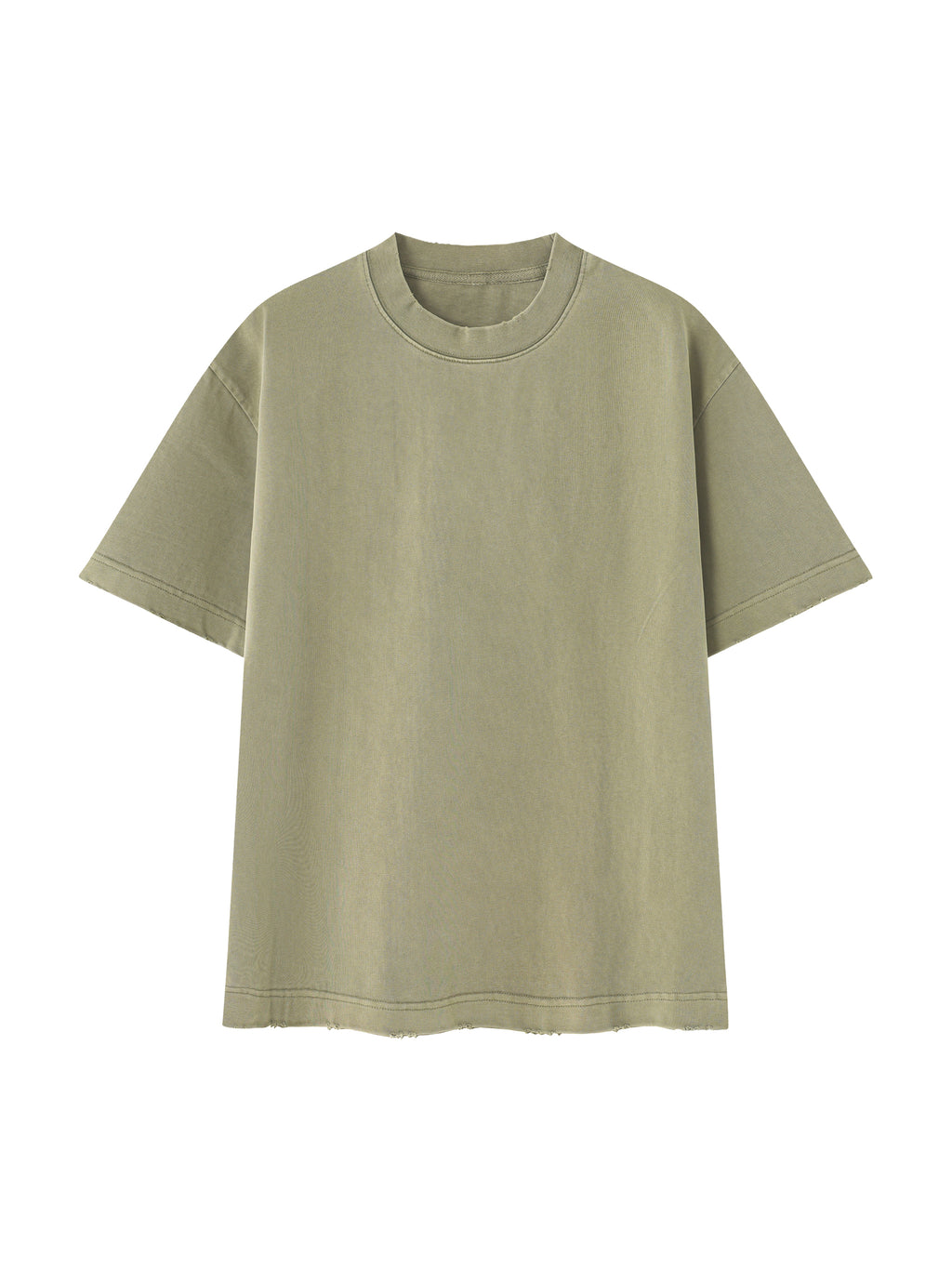 Heavyweight Vintage Washed Frayed T-Shirt gallery image 25