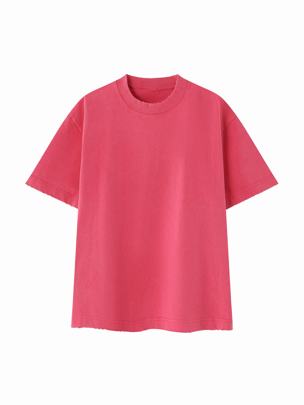 Heavyweight Vintage Washed Frayed T-Shirt gallery image 33