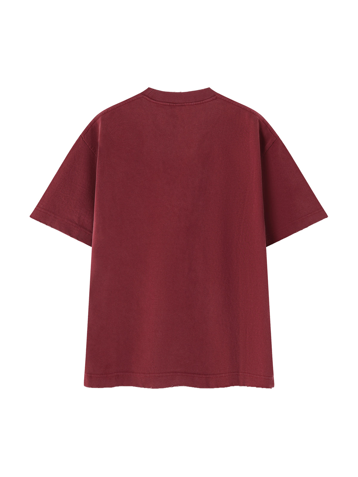 Heavyweight Vintage Washed Frayed T-Shirt gallery image 36