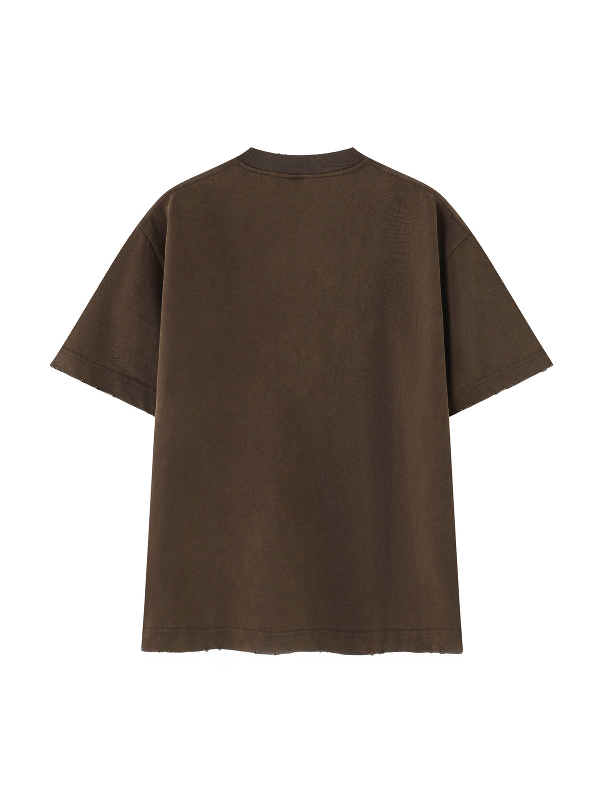 Heavyweight Vintage Washed Frayed T-Shirt gallery image 40