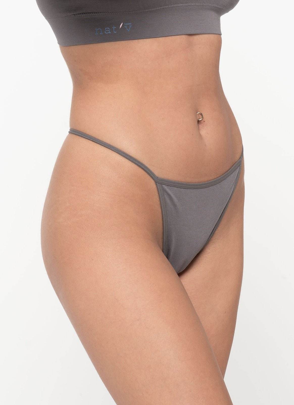 It's a G-String Modal Underwear - Slate