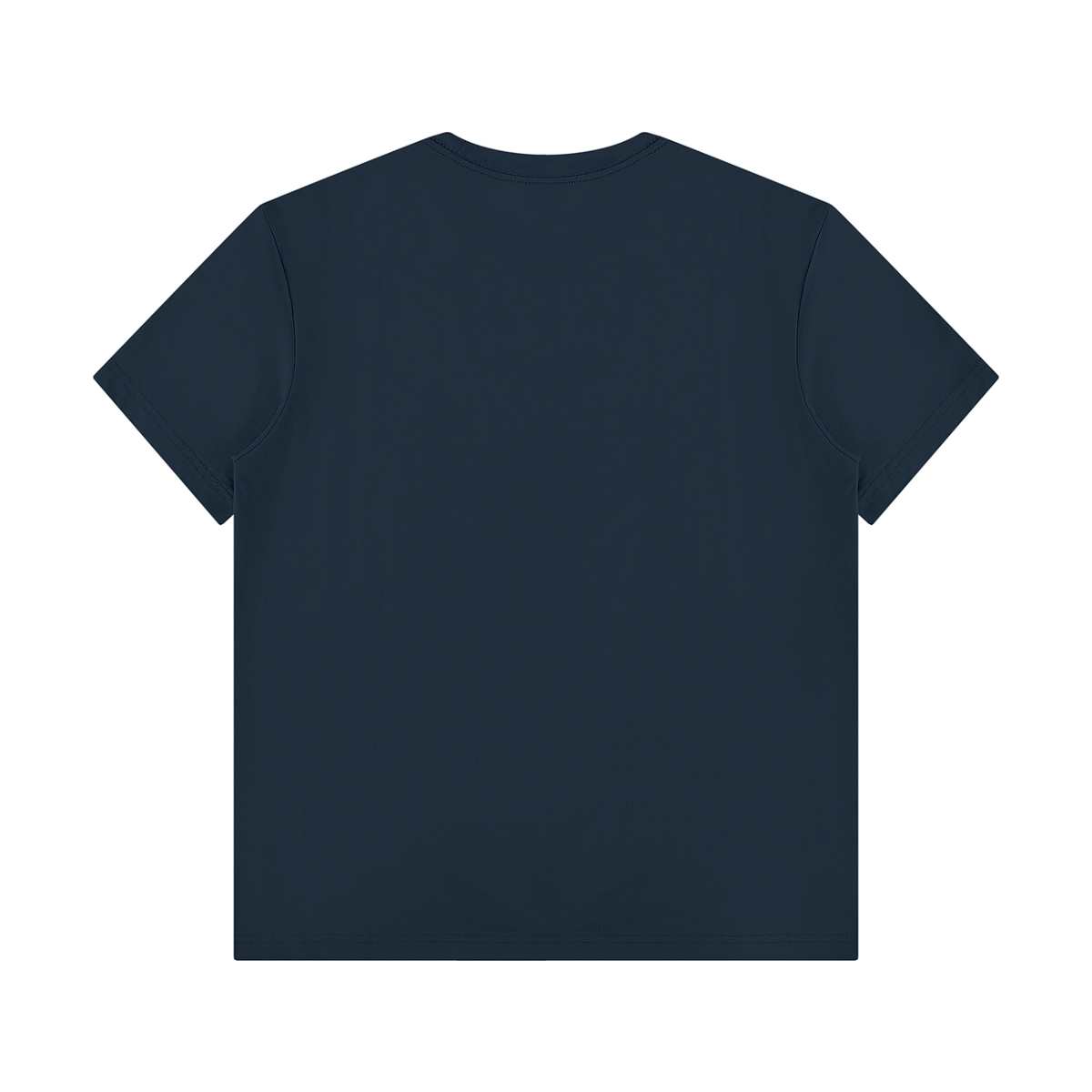 It's Always the Cyclist's Fault graphic T-shirt - Navy Blue back view