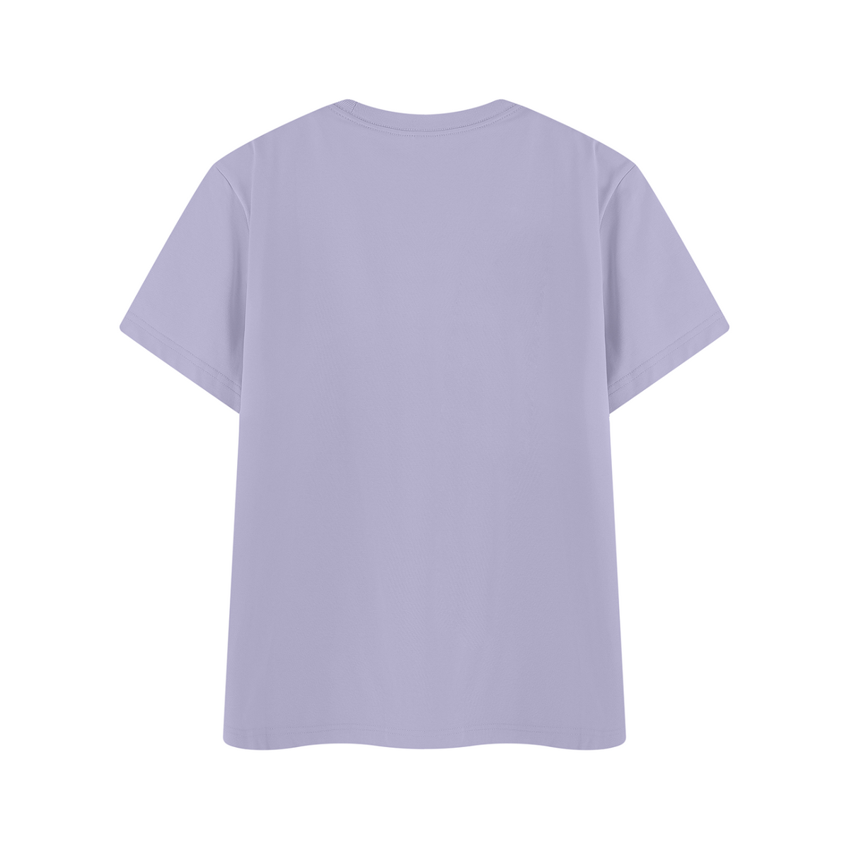It's Always the Cyclist's Fault graphic T-shirt - Purple back mockup