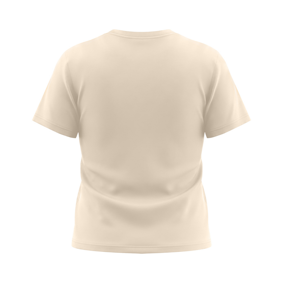 It's Always the Cyclist's Fault women's Sorona graphic T-shirt - Apricot back mockup