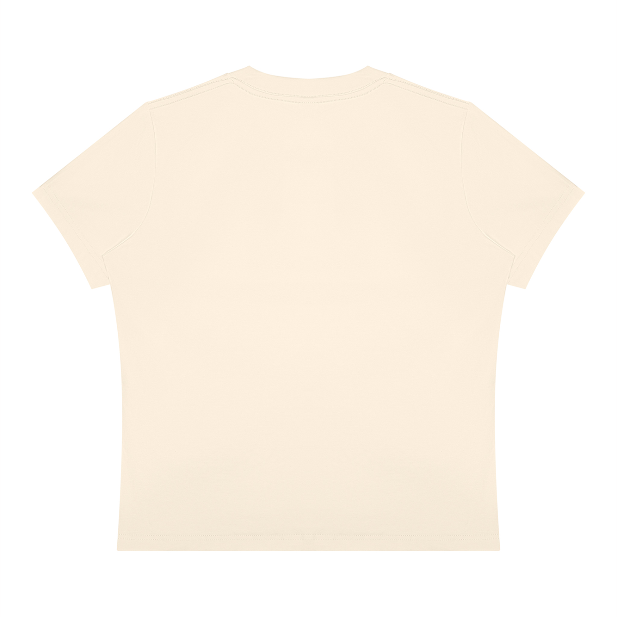 It's Always the Cyclist's Fault women's Sorona graphic T-shirt - Apricot back view