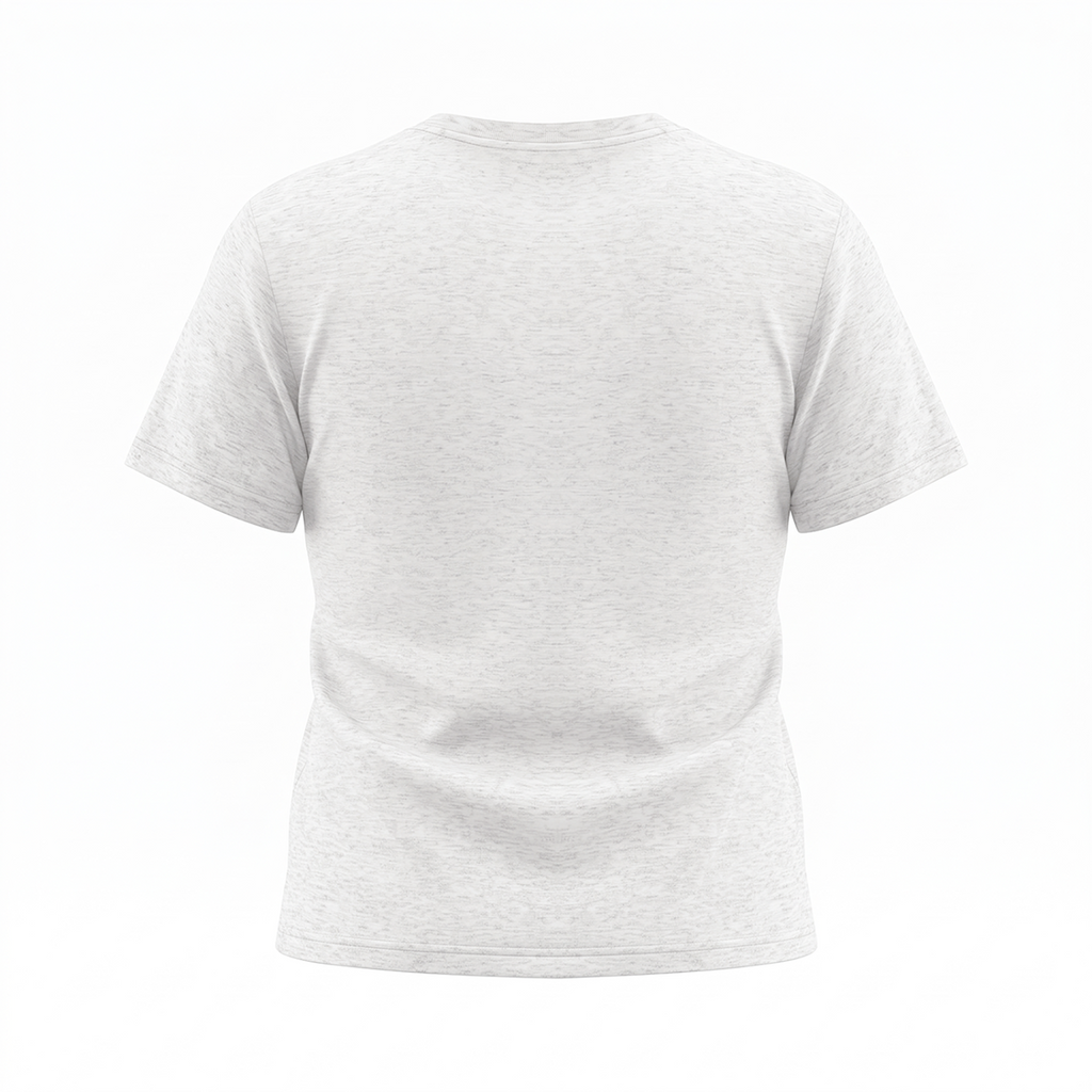 It's Always the Cyclist's Fault women's Sorona graphic T-shirt - Oat Grey back mockup
