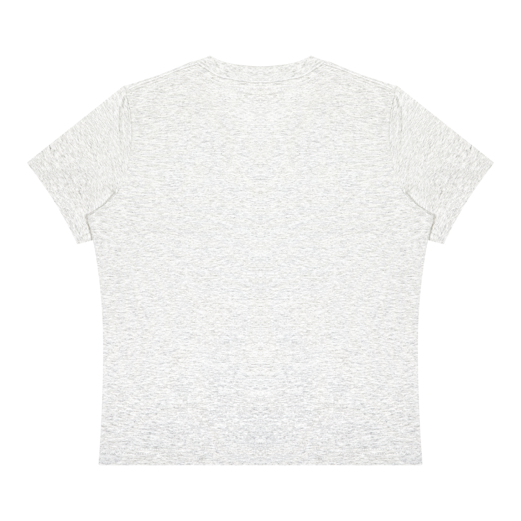 It's Always the Cyclist's Fault women's Sorona graphic T-shirt - Oat Grey back view