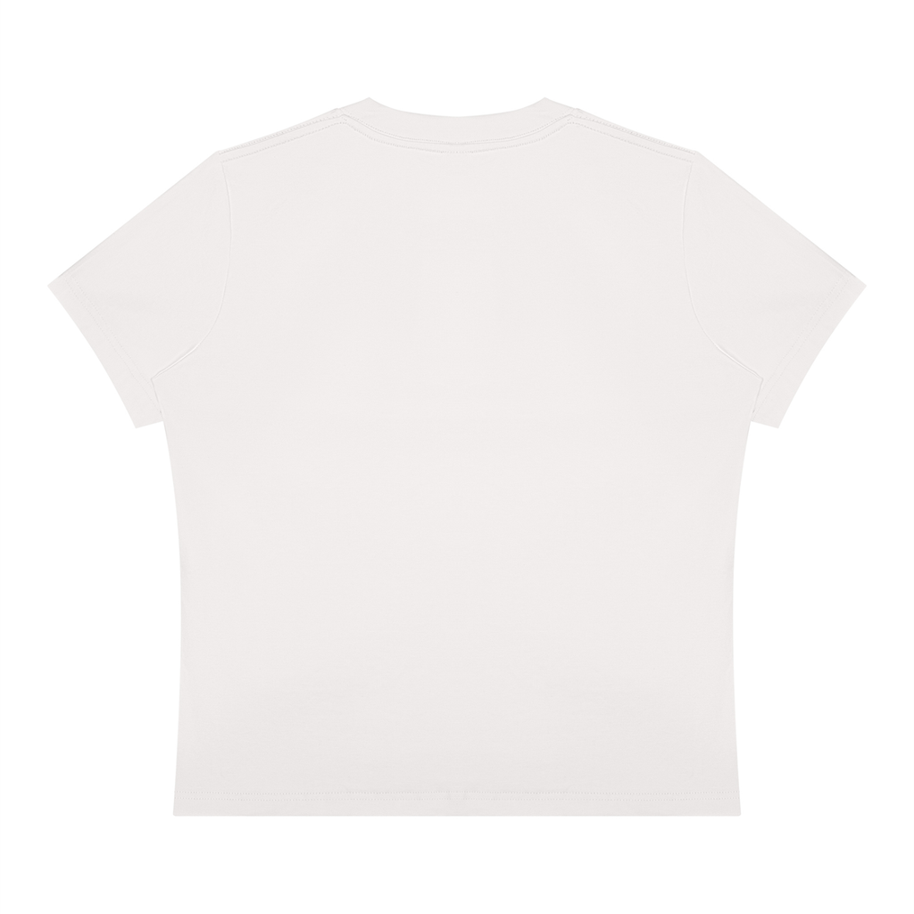It's Always the Cyclist's Fault women's Sorona graphic T-shirt - White back view
