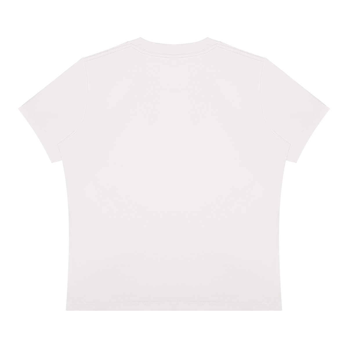 It's Always the Cyclist's Fault women's Sorona graphic T-shirt - White back view