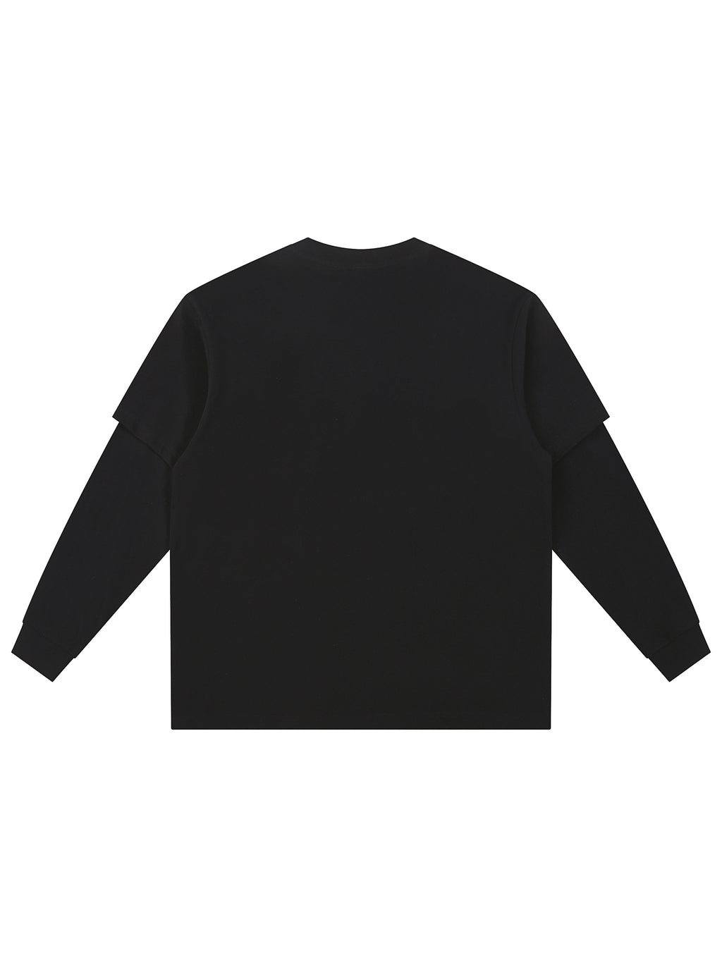 Layered Long Sleeve Oversized Tee gallery image 10