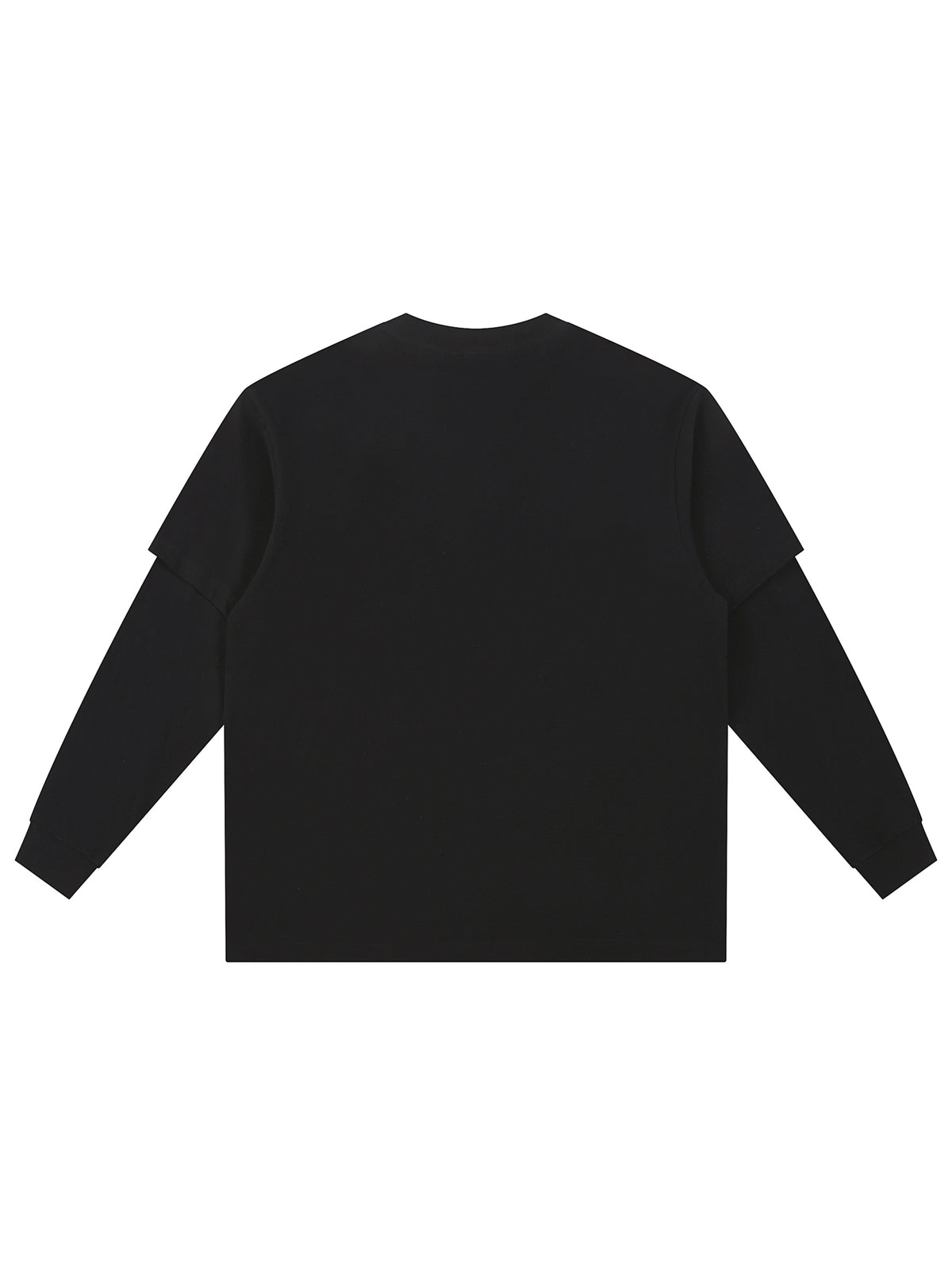 Layered Long Sleeve Oversized Tee gallery image 10