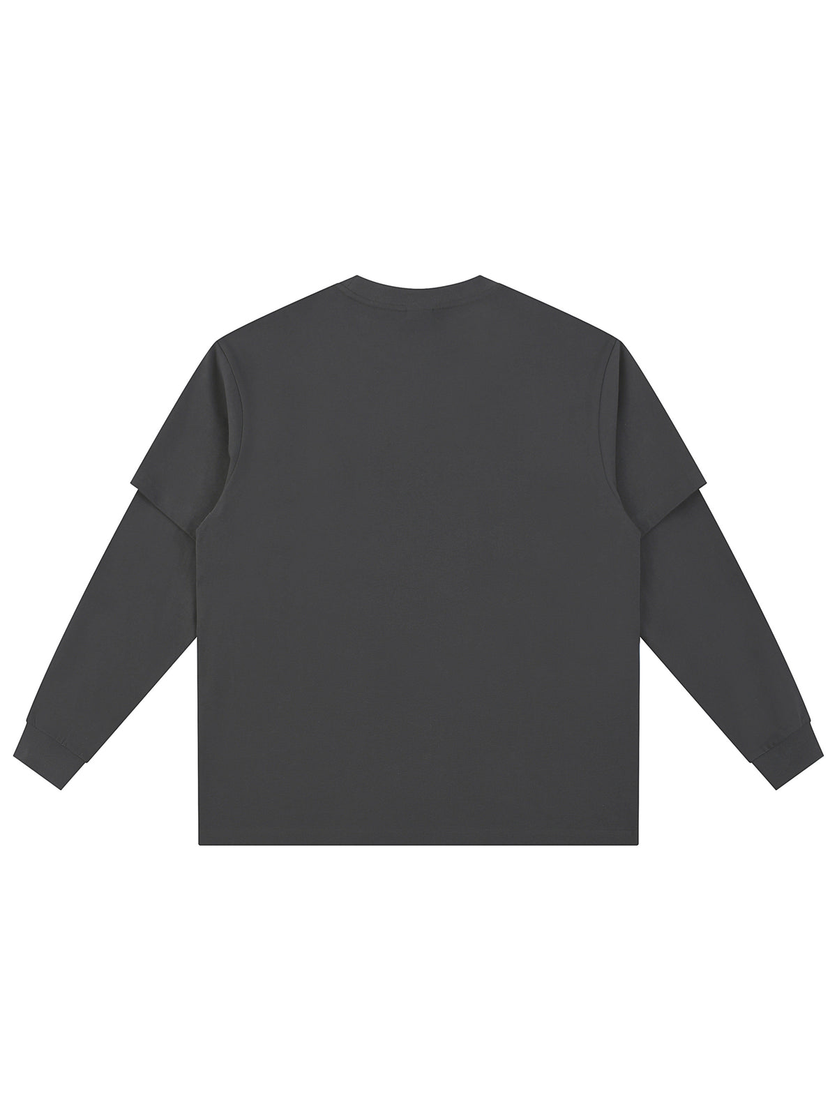 Layered Long Sleeve Oversized Tee gallery image 14