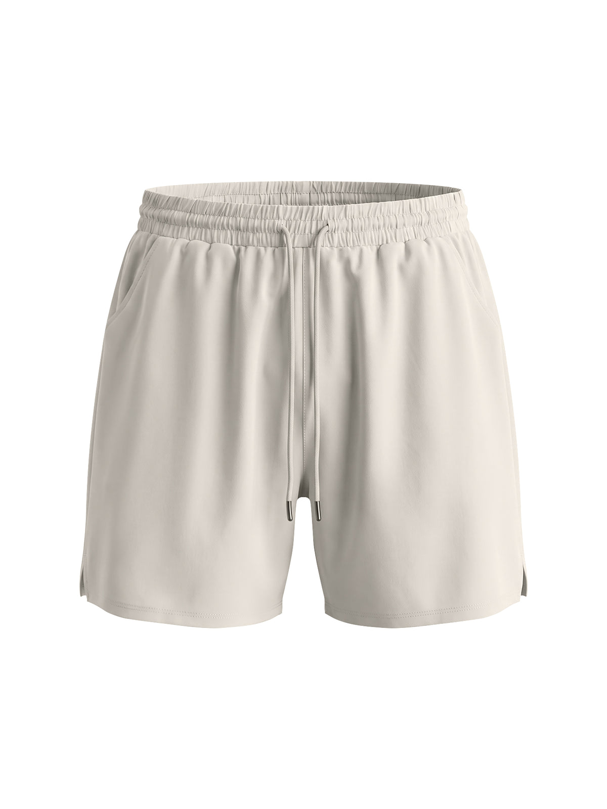 Men’s Performance Shorts pale khaki front product view