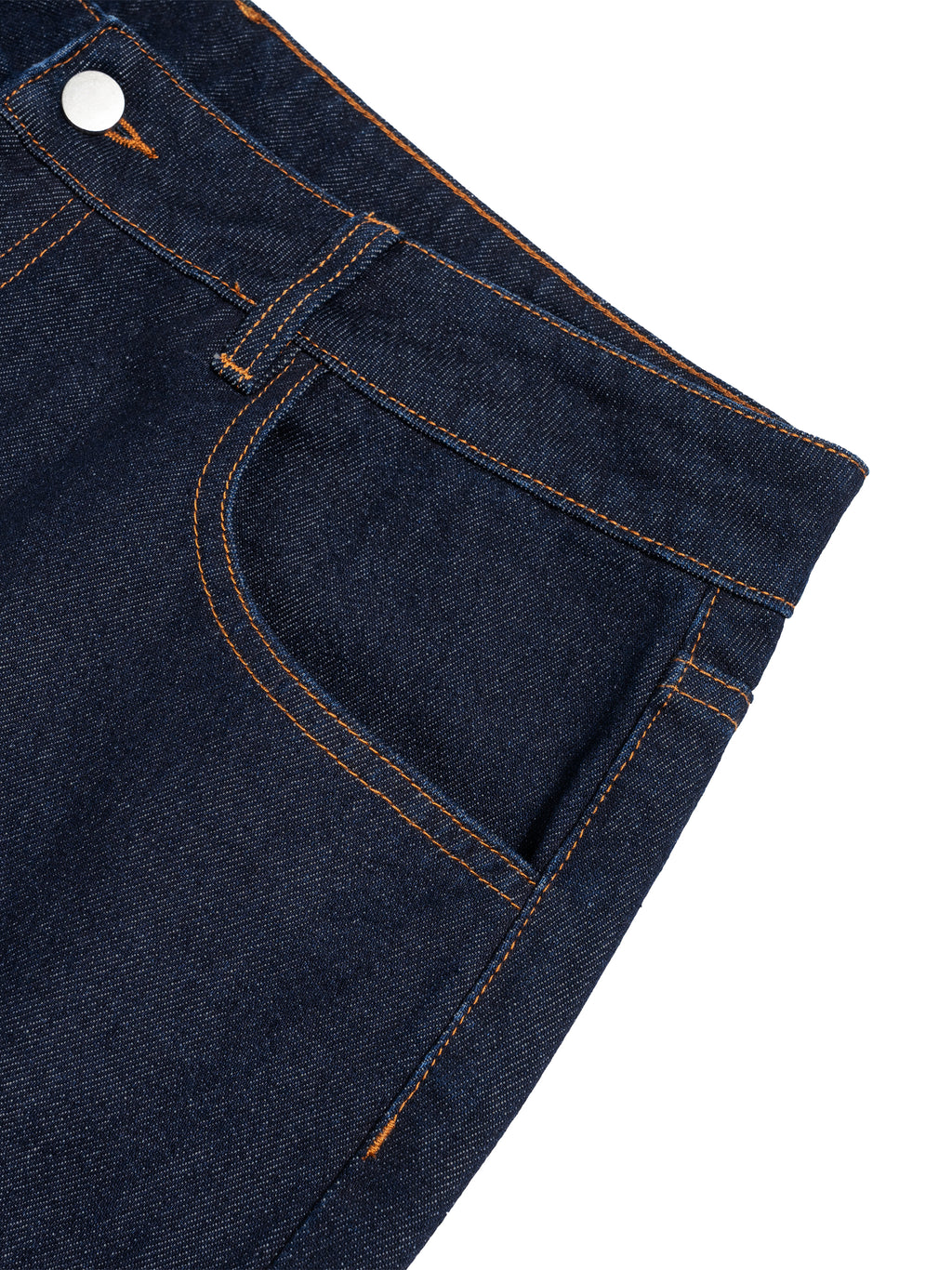 Men’s Vintage Wash Denim Jeans detail