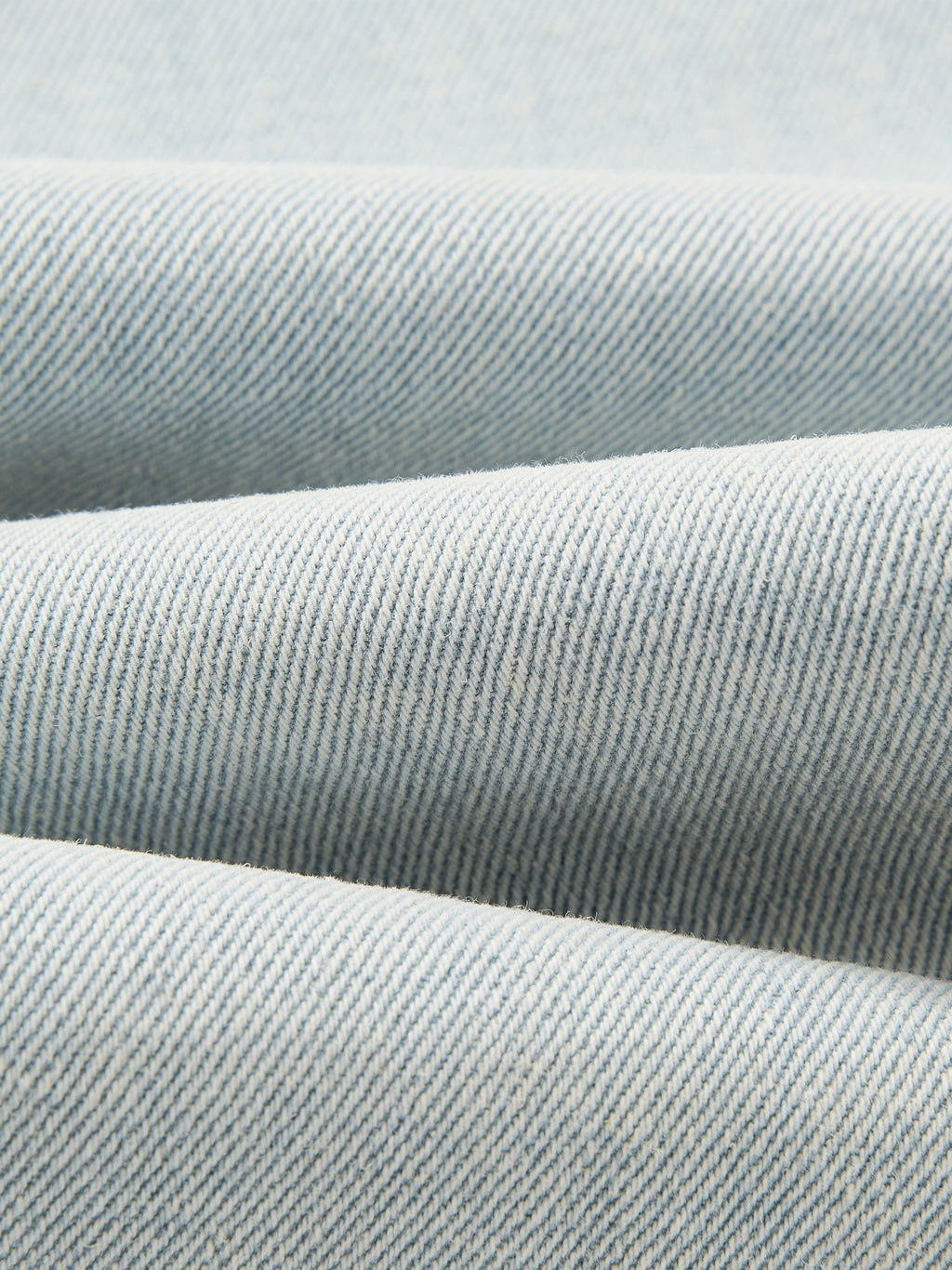 Men’s Vintage Wash Wide Leg Denim Jeans denim texture detail