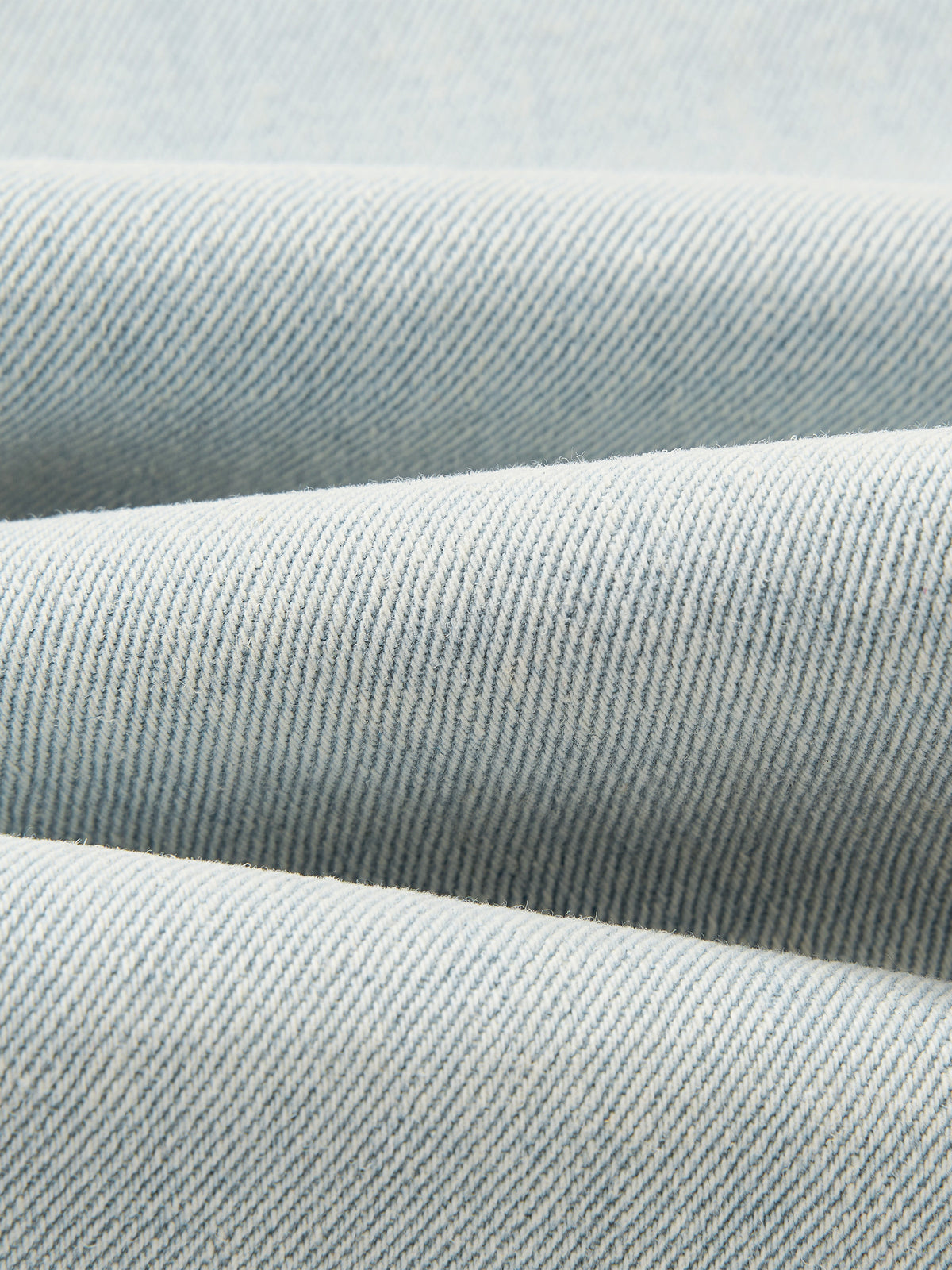 Men’s Vintage Wash Wide Leg Denim Jeans denim texture detail