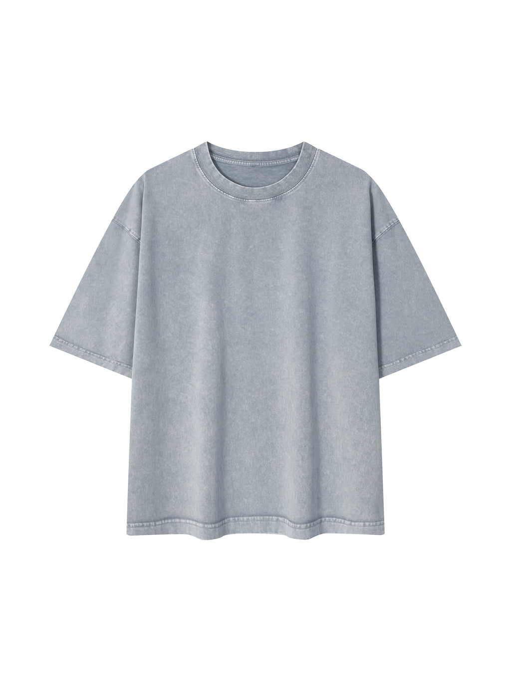 Mineral Wash Boxy Cotton T-Shirt gallery image 1