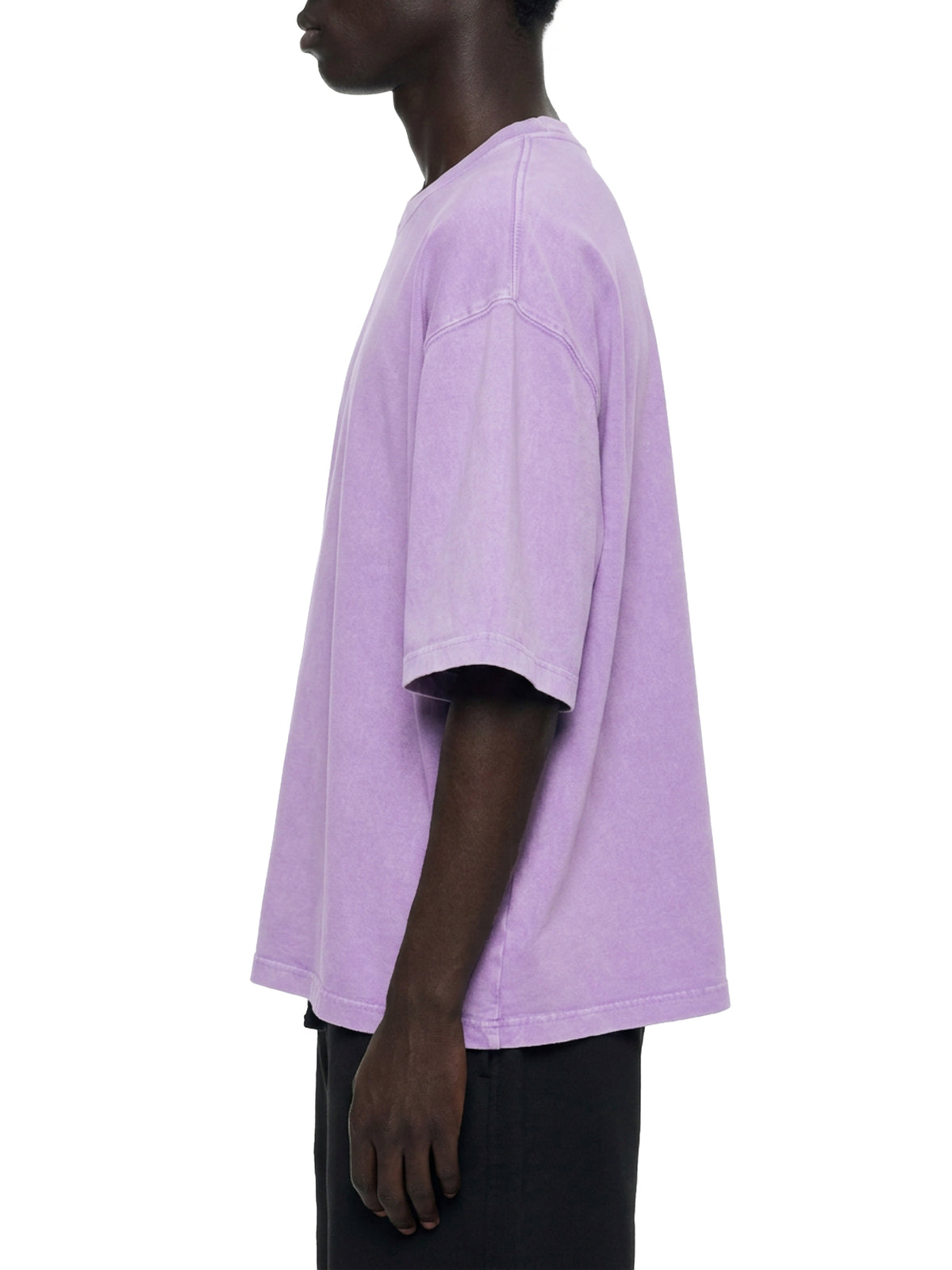 Mineral Wash Boxy Cotton T-Shirt gallery image 4