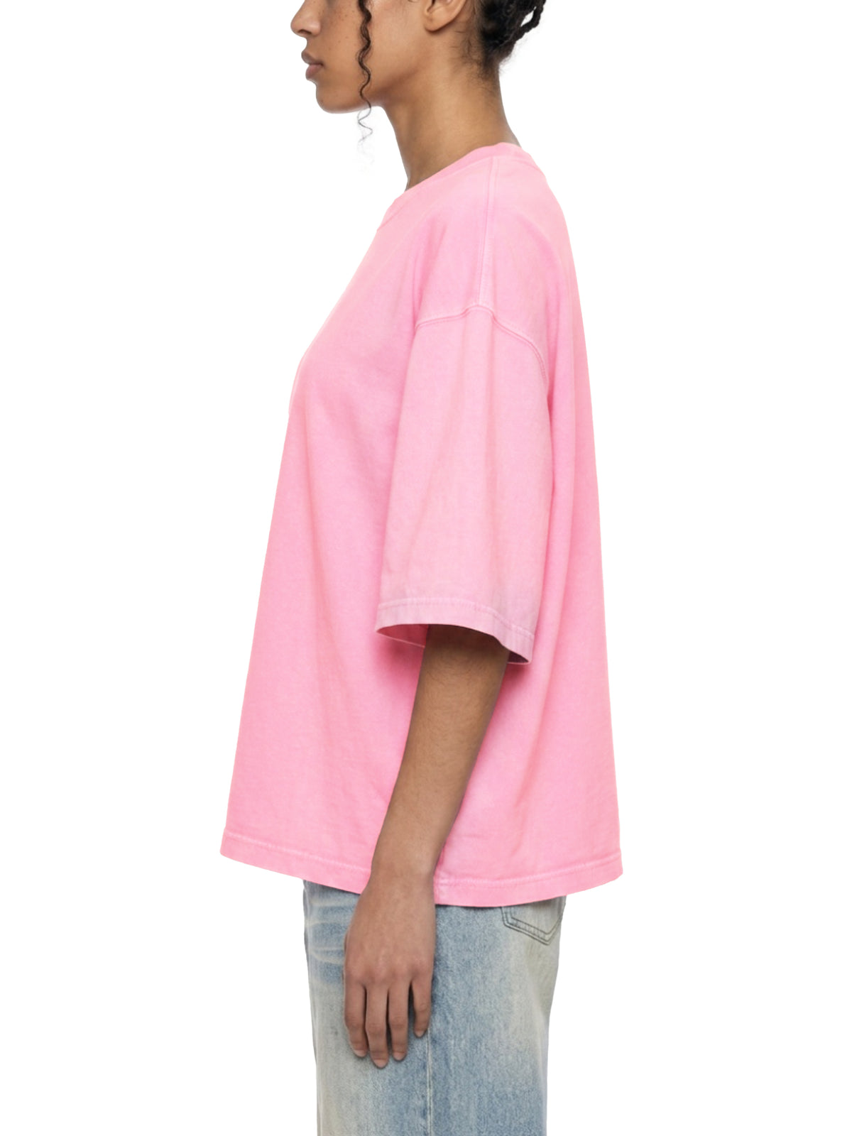 Mineral Wash Boxy Cotton T-Shirt gallery image 9
