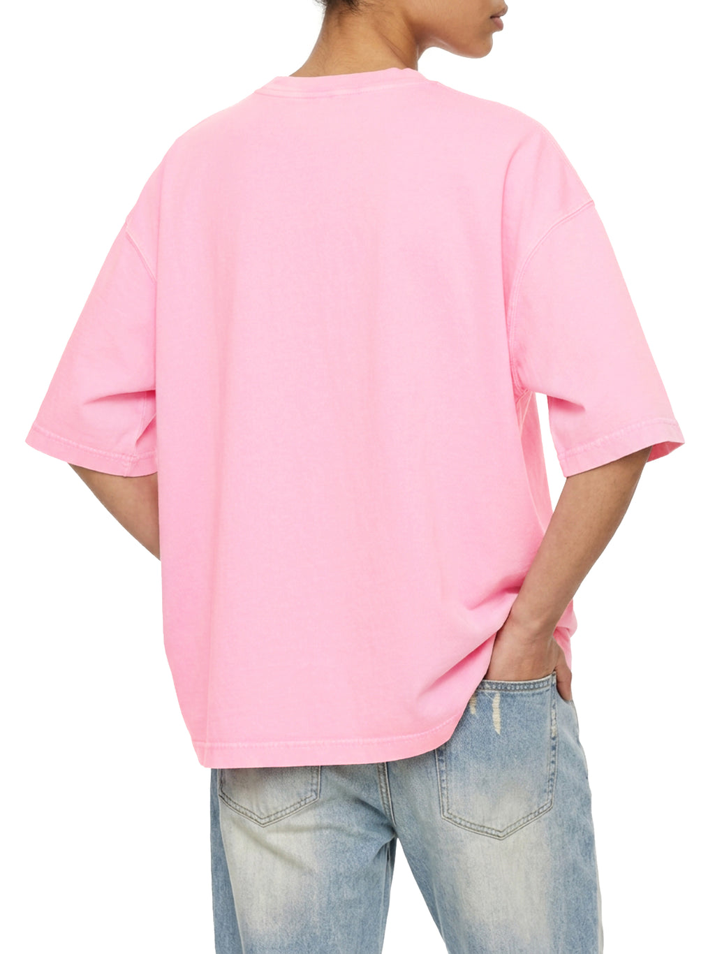Mineral Wash Boxy Cotton T-Shirt gallery image 12