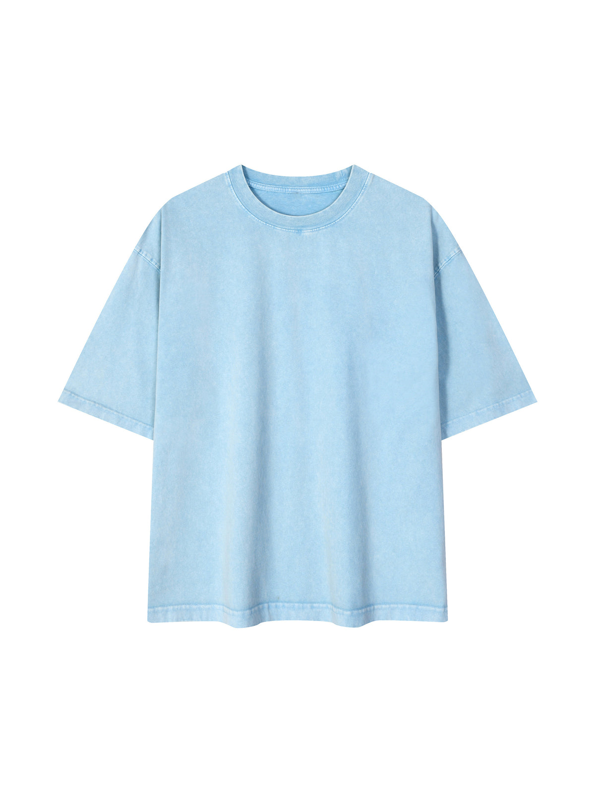 Mineral Wash Boxy Cotton T-Shirt gallery image 25