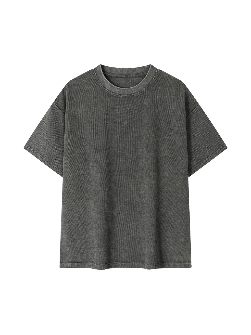 Mineral Wash Waffle Knit T-Shirt - image 1