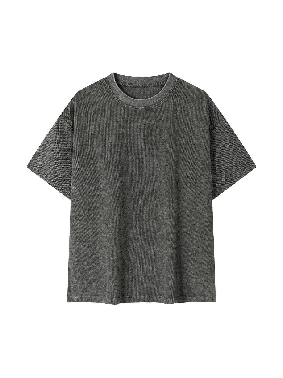 Mineral Wash Waffle Knit T-Shirt - image 1