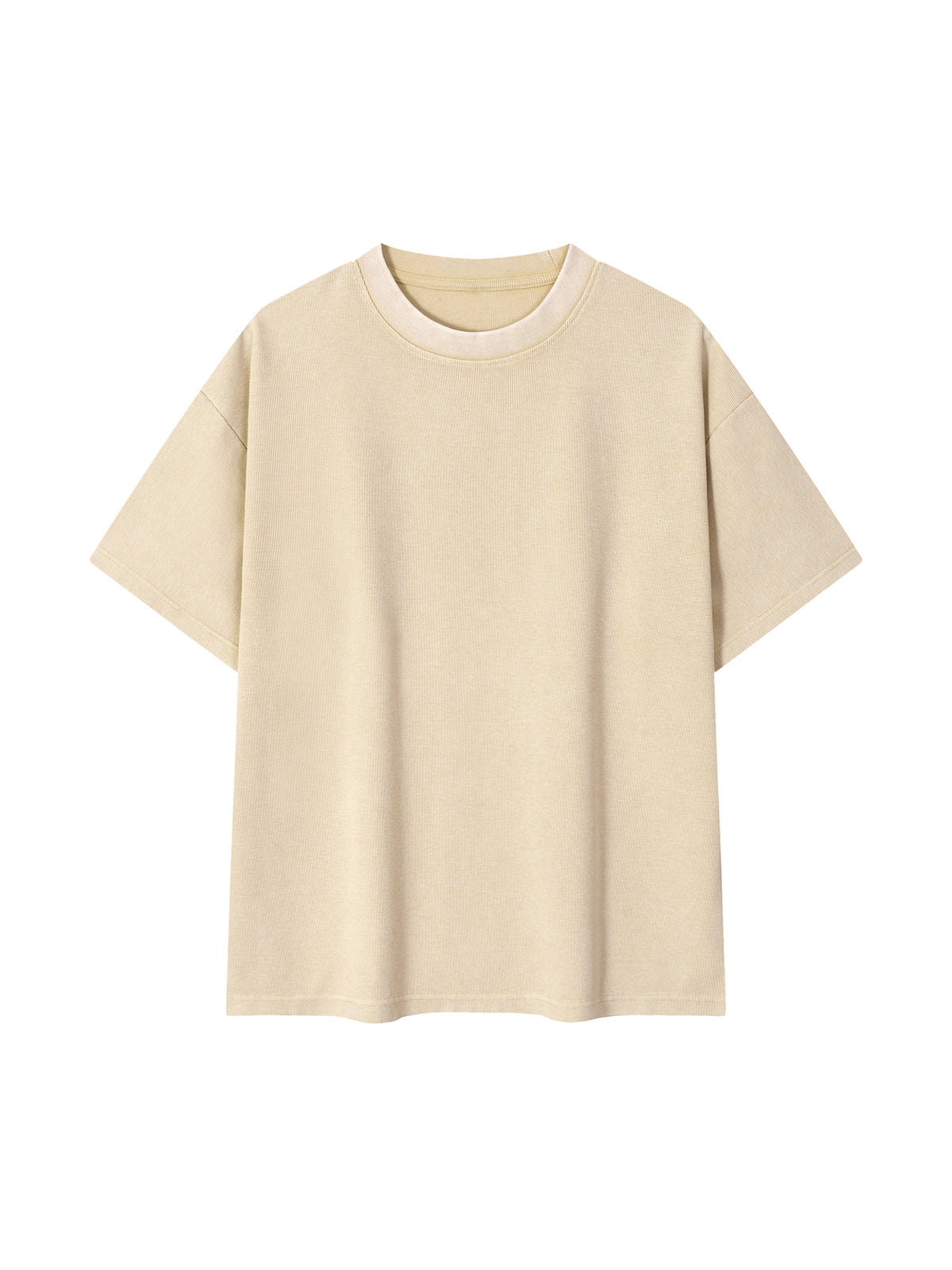 Mineral Wash Waffle Knit T-Shirt - image 11