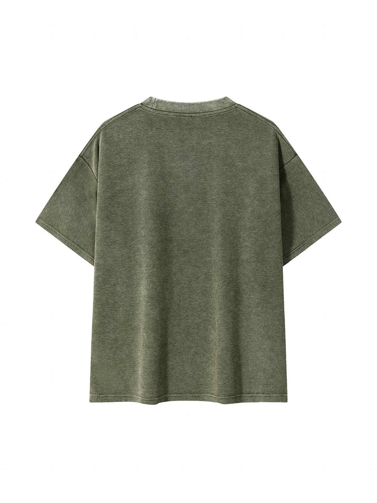 Mineral Wash Waffle Knit T-Shirt - image 16