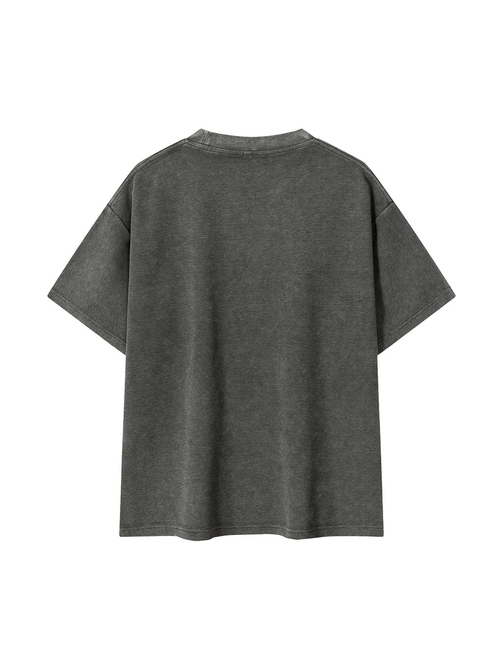Mineral Wash Waffle Knit T-Shirt - image 2